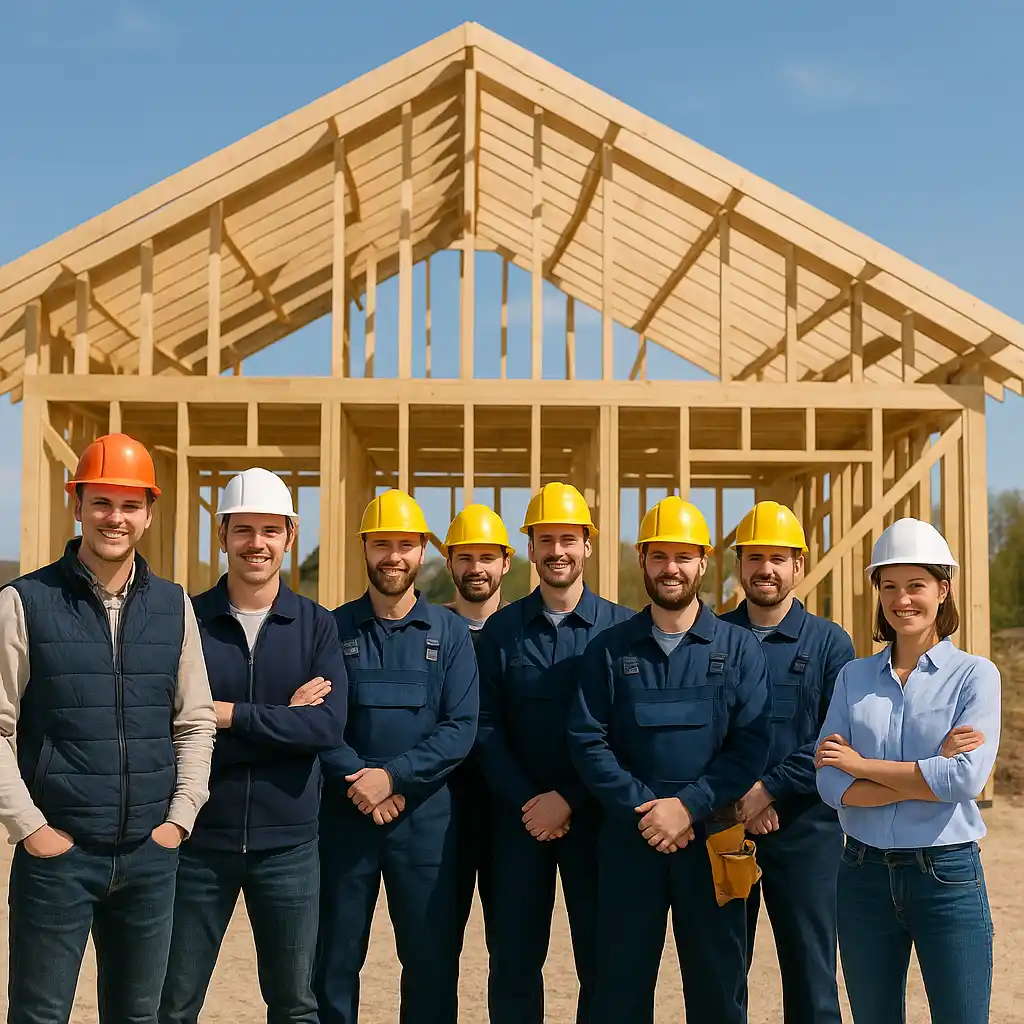 Строители каркасных домов