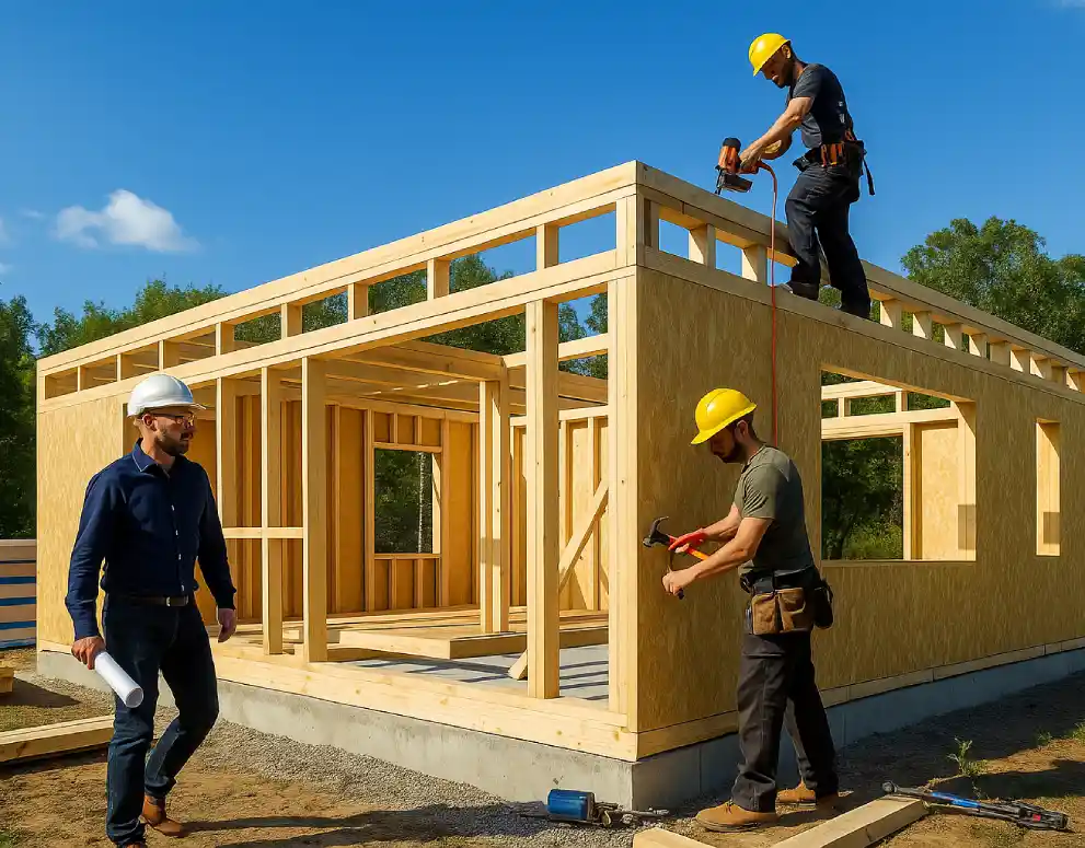 Каркасный дом в Минске