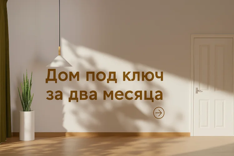 Каркасный дом за два месяца
