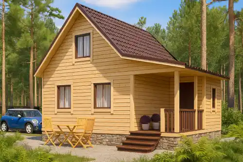 Каркасные дачные домики