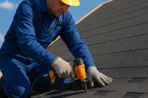 Монтаж новой мягкой кровли