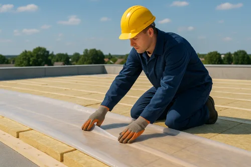 Утепление и пароизоляция кровли